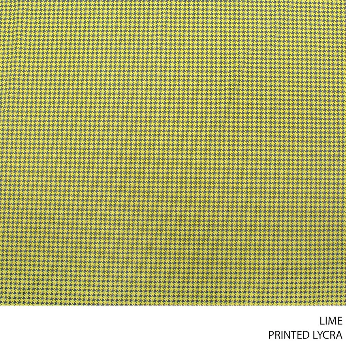LYCRA PRINTED FABRIC LIME