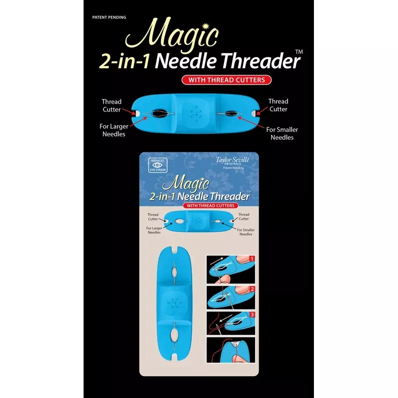 Magic 2 in 1 Needle Threader Cutter 220016