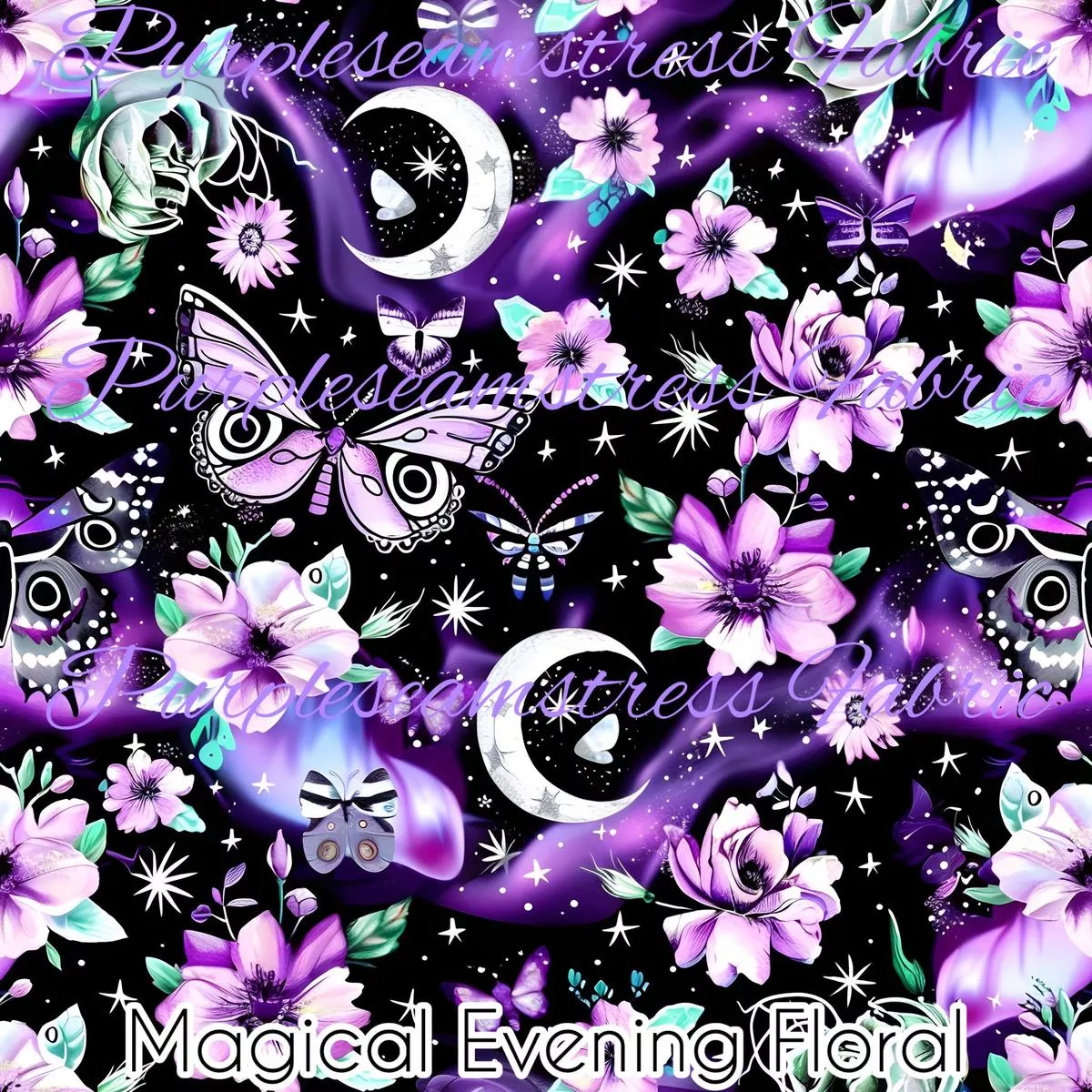Magical Evening FloralFabric
