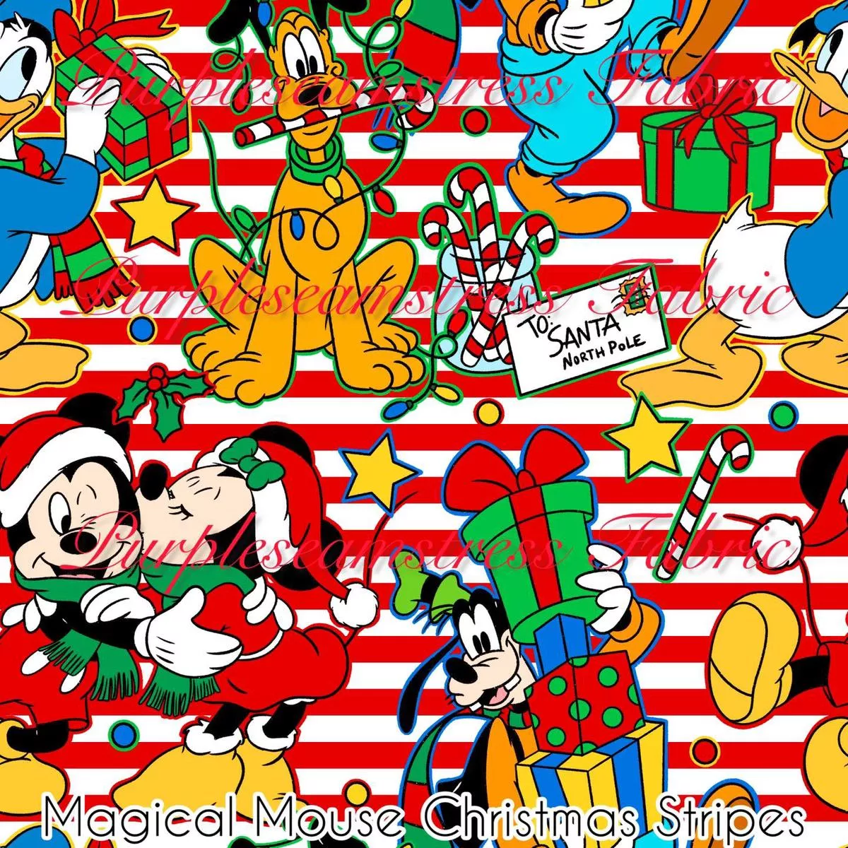 Magical Mouse Christmas Stripes…