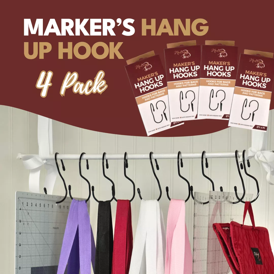 Maker’s Hang Up Hooks – 4-Pack