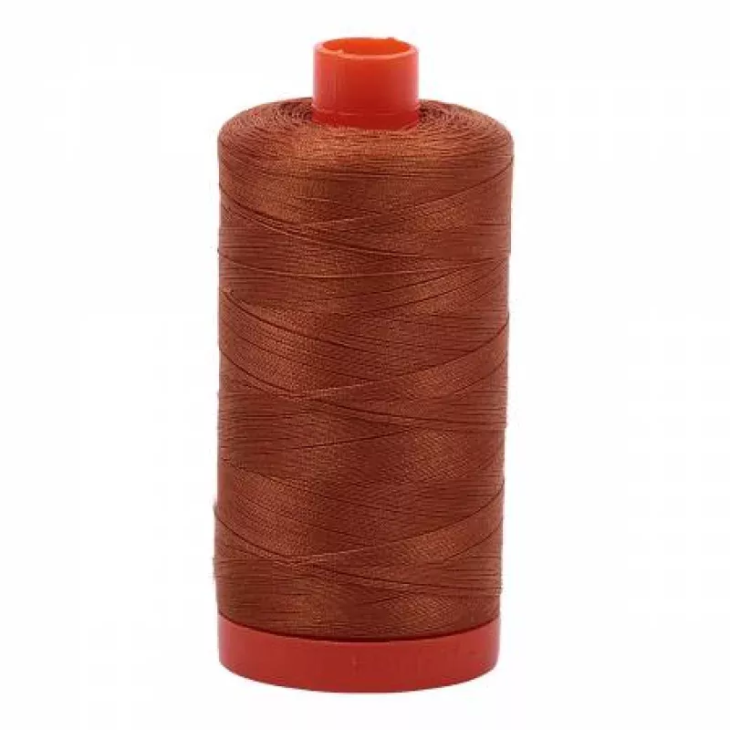 Mako Cotton Thread Solid 50wt 1422yds Cinnamon MK50-2155