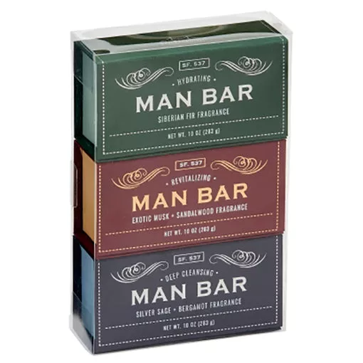 Man Bar Soap Gift Set MBS6270