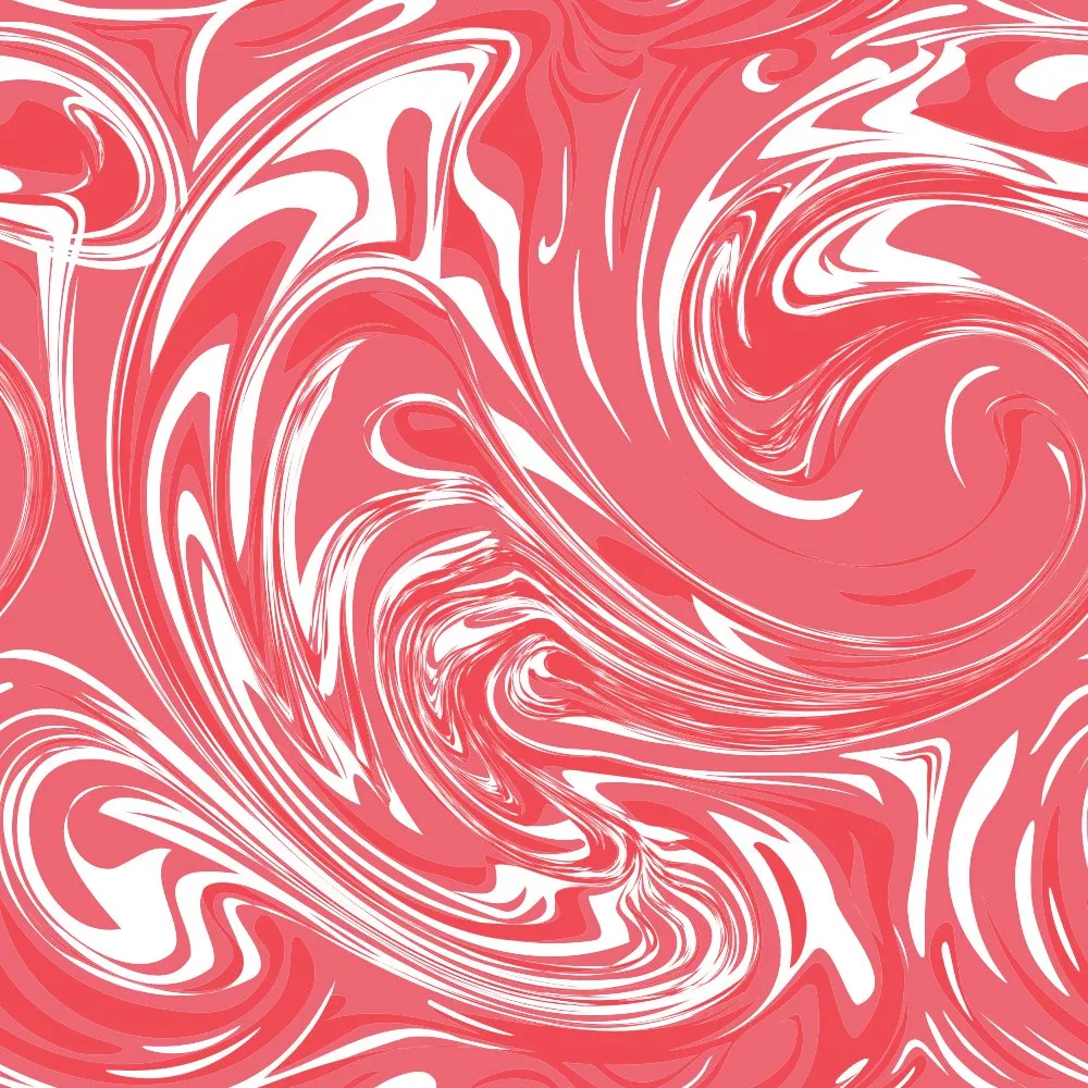 Marble Swirl Fabric – Red