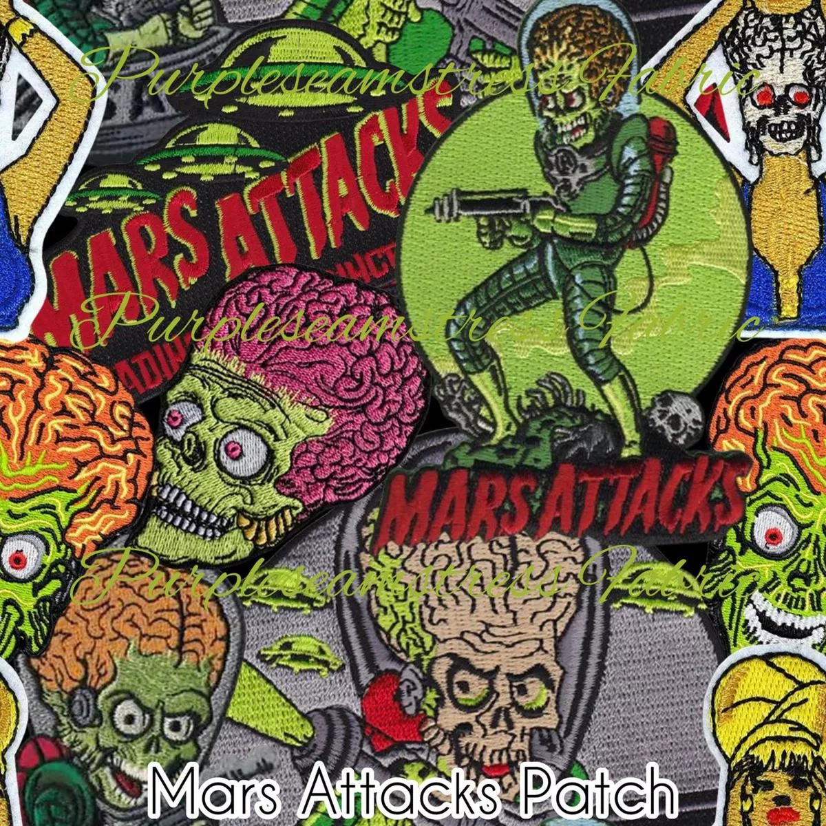 Mars Attacks PatchFabric