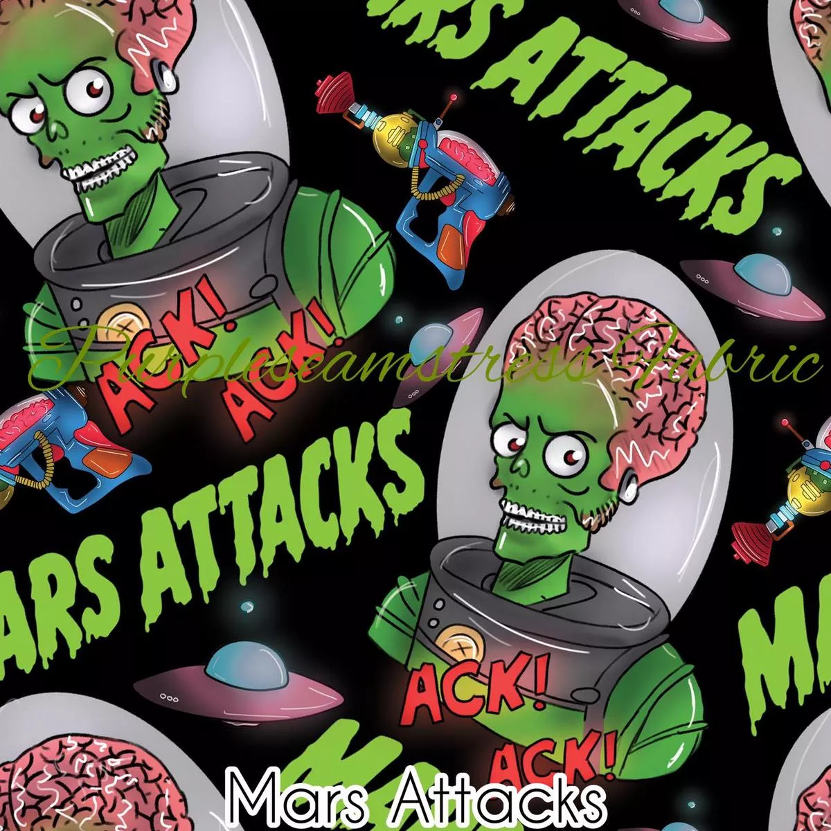 Mars AttacksFabric