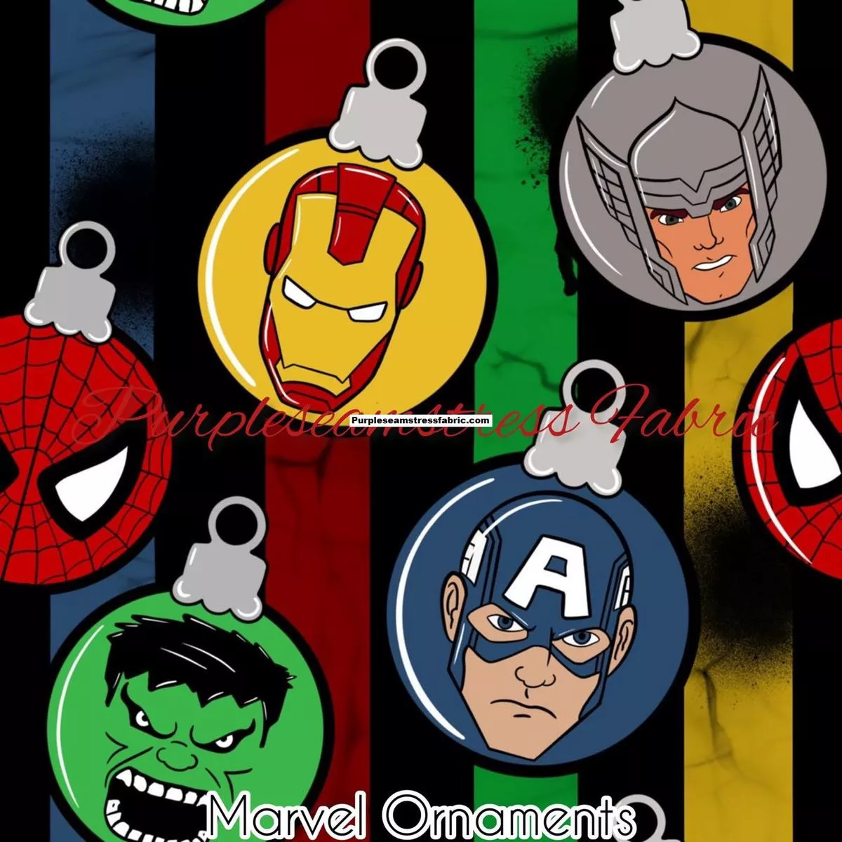 Marvel OrnamentsFabric