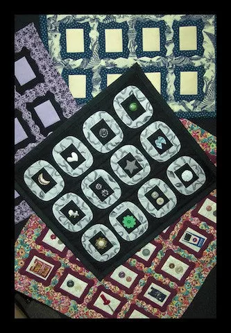 Memory Frames Green Quilt Pattern