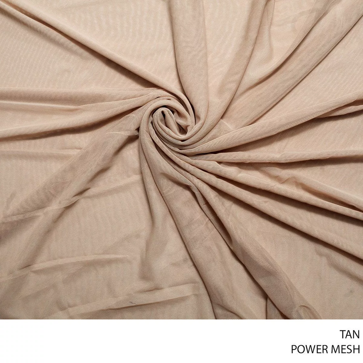 Mesh Power Fabric 150cm Tan