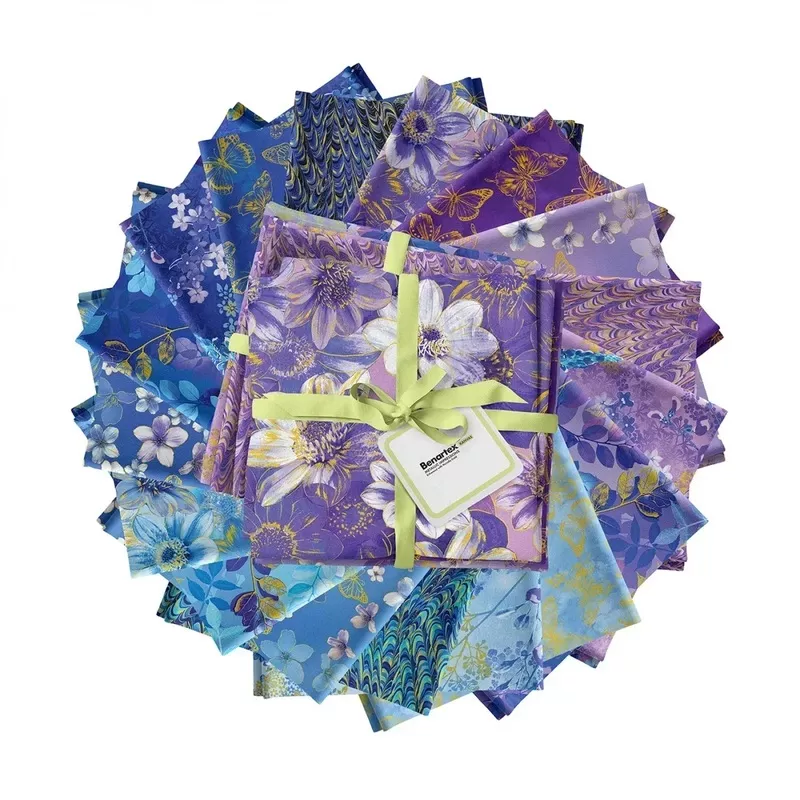 Metallic Impressions Fat Quarter Bundle