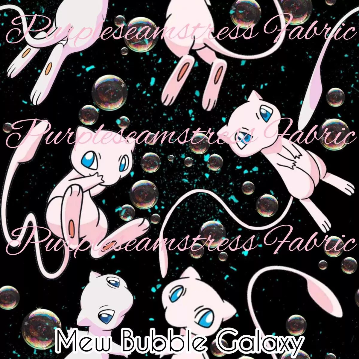 Mew Bubble GalaxyFabric