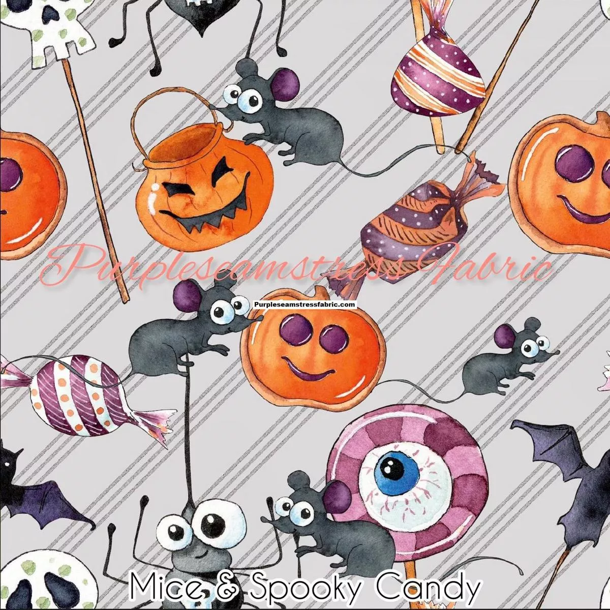 Mice & Spooky CandyFabric