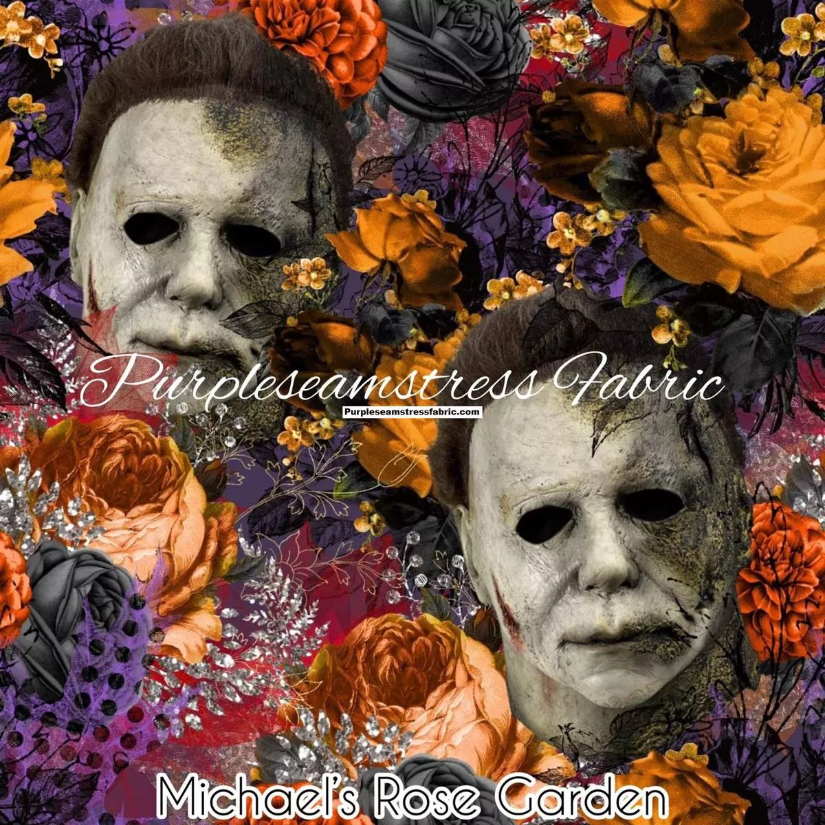 Michaels Rose GardenFabric