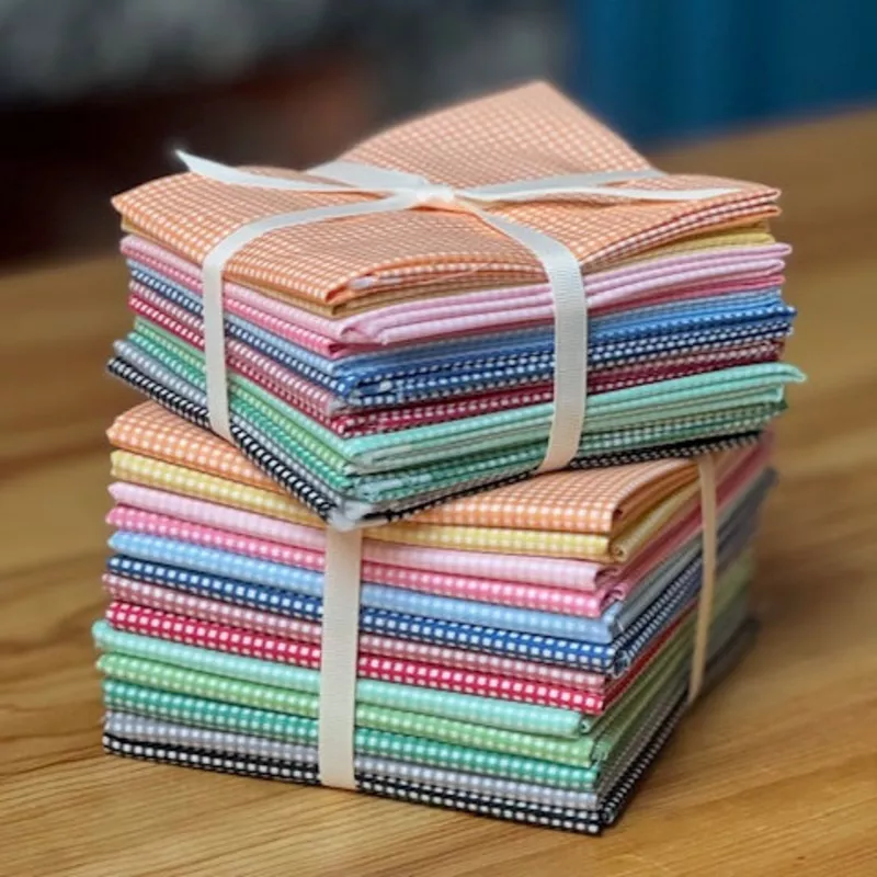 Micro Gingham Fabric Bundles