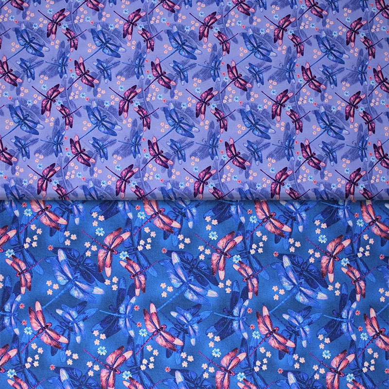 Midnight Hydrangea – 43/44″ – 100% Cotton