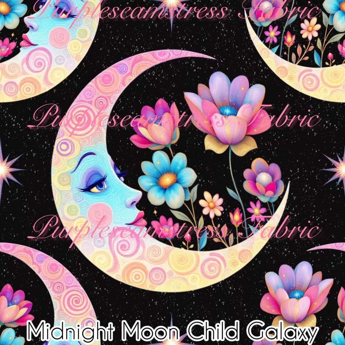 Midnight Moon Child GalaxyFabri…