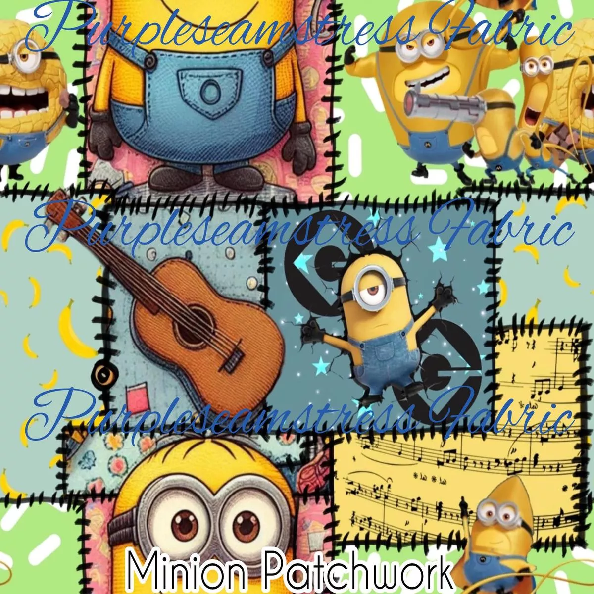Minion PatchworkFabric
