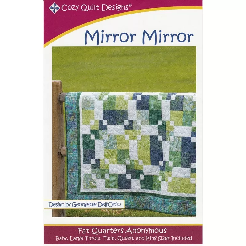 Mirror Mirror Quilt Pattern by Cozy Quilt Designs