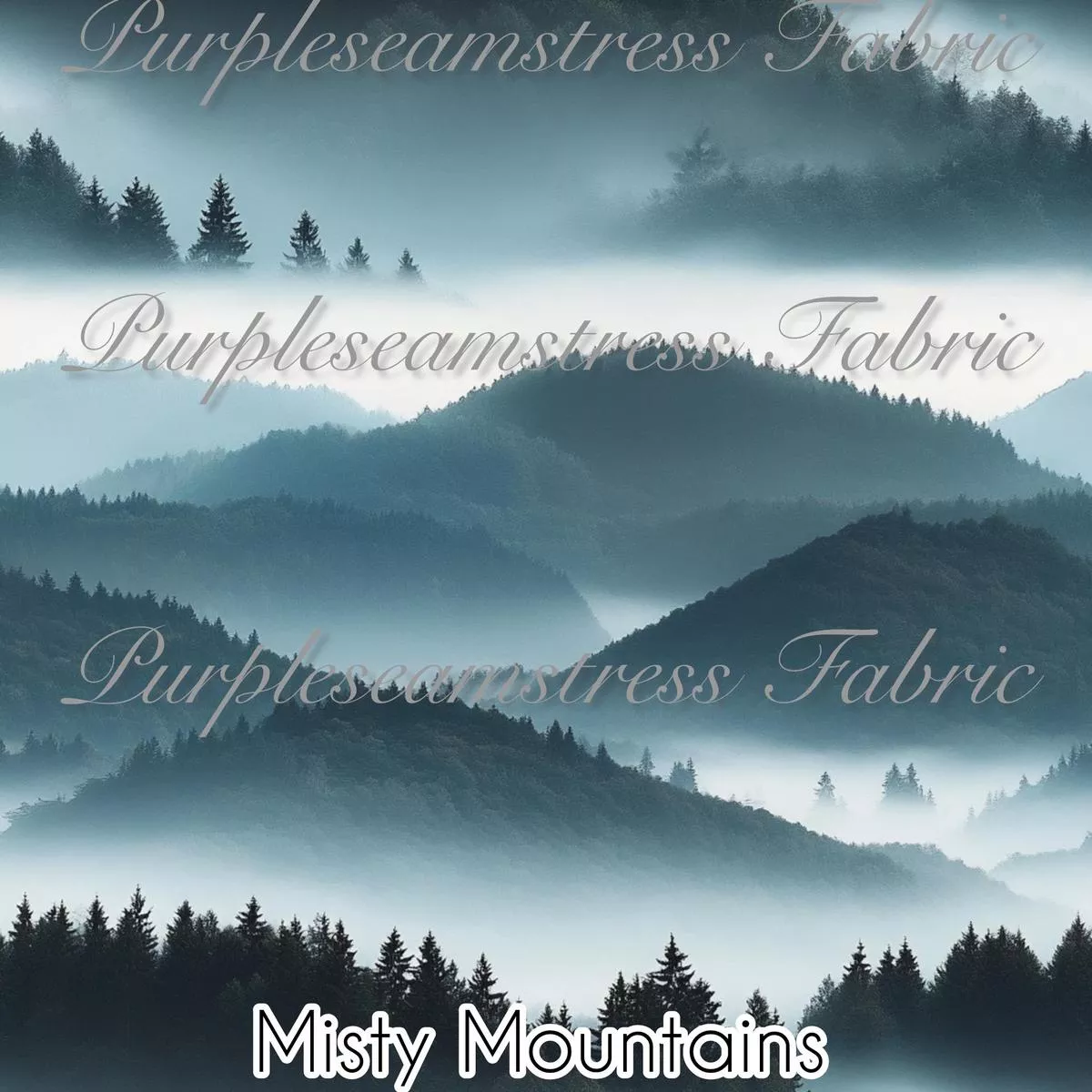 Misty MountainsFabric