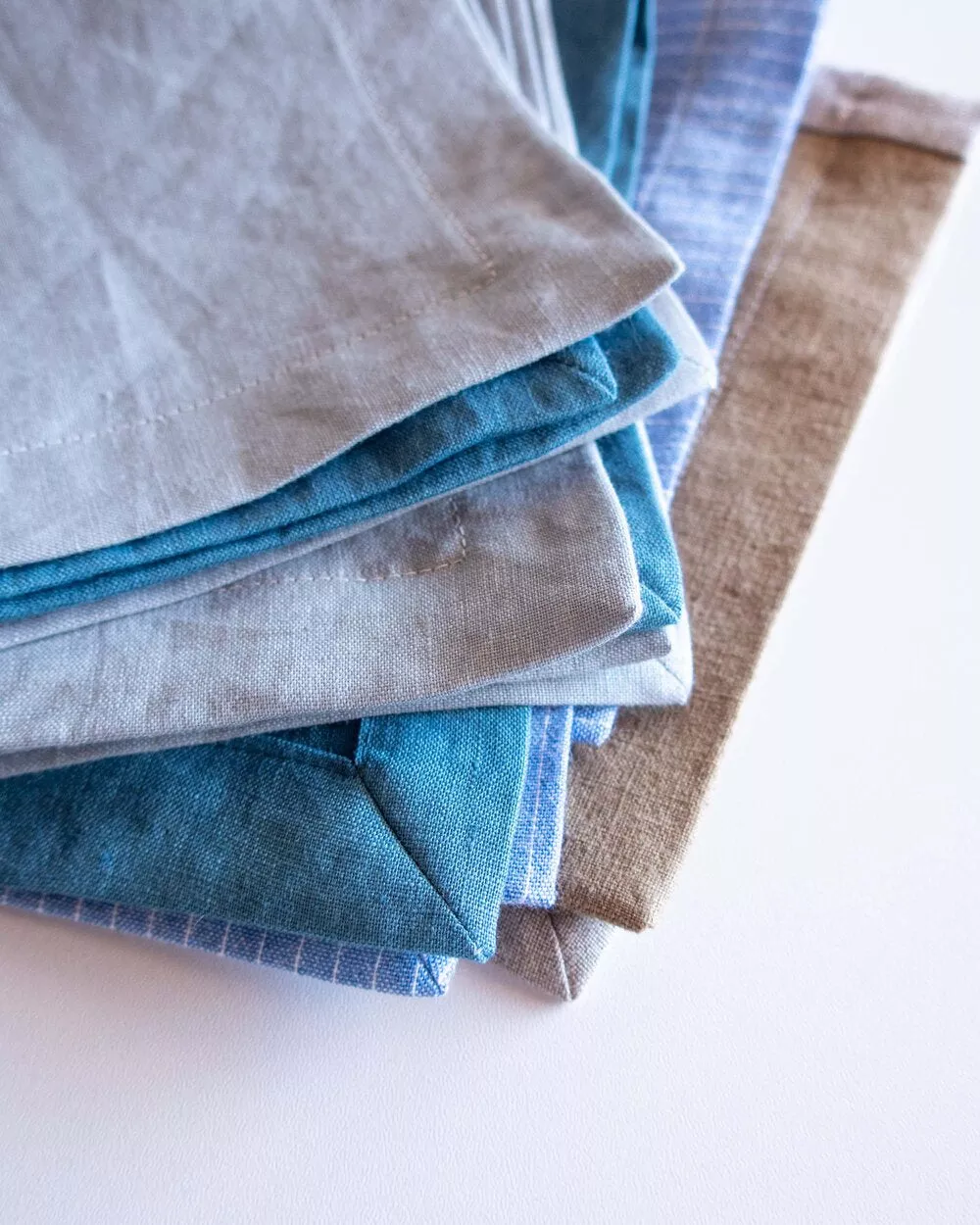 Mitered Corner Napkins Class