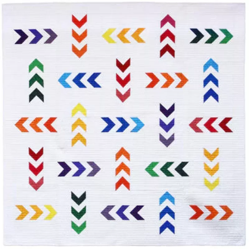 Mod Arrows Quilt Pattern