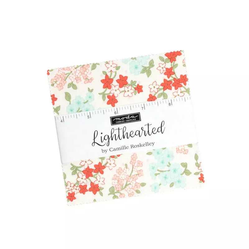 Moda Lighthearted 100% Cotton Charm Pack 5