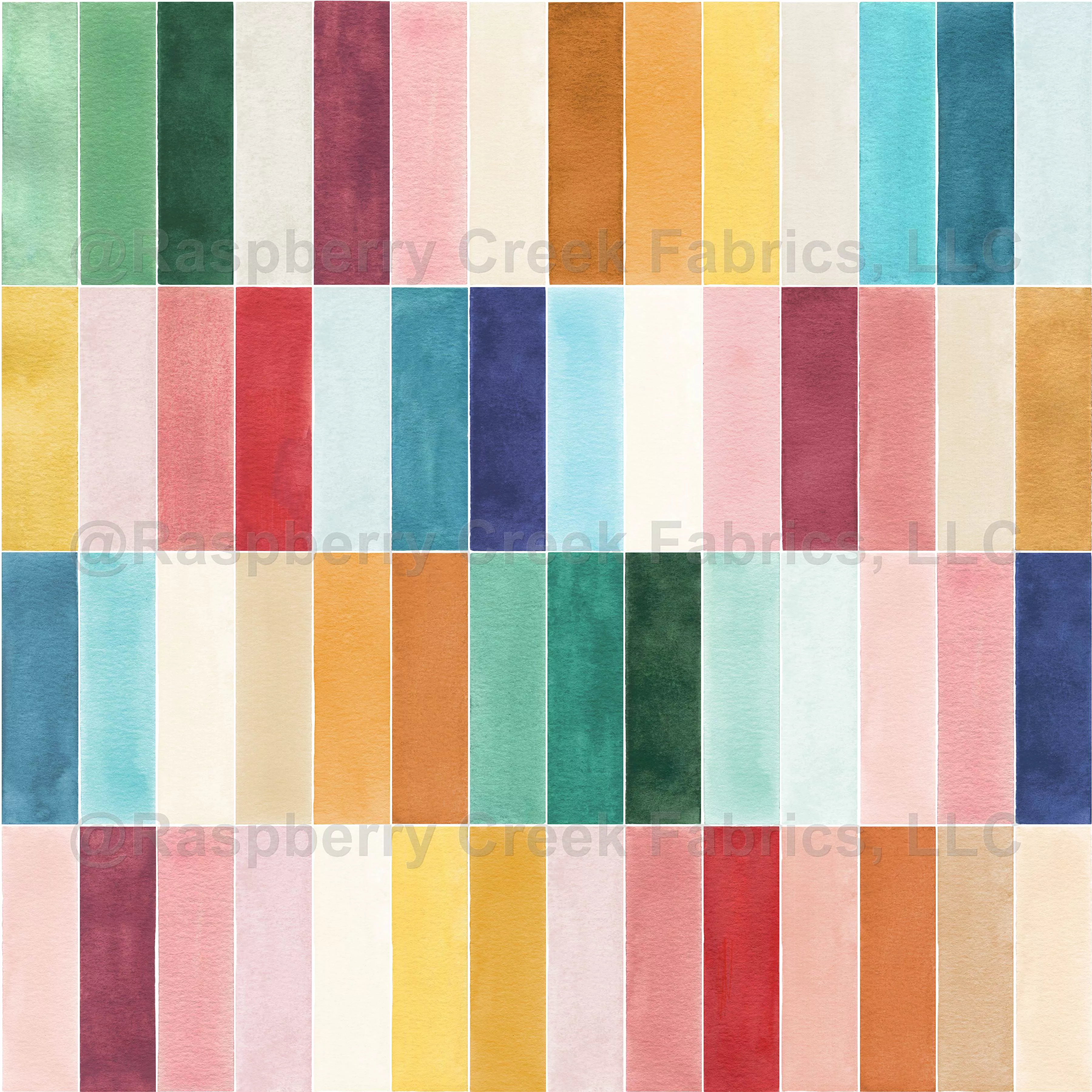 Modern Craft Rectangular Tiles Colorful