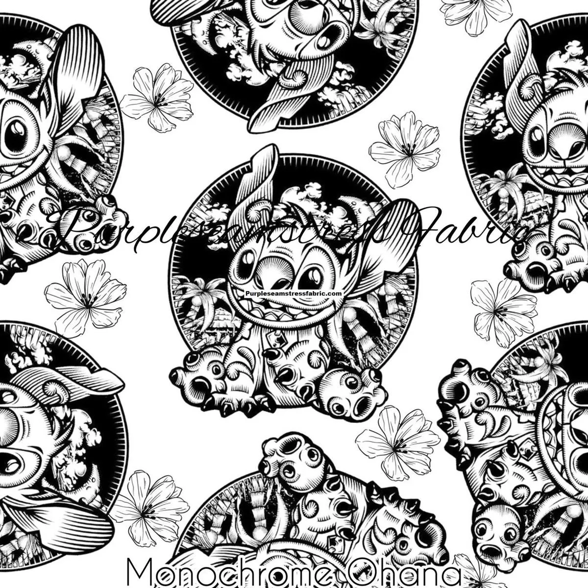 Monochrome OhanaFabric