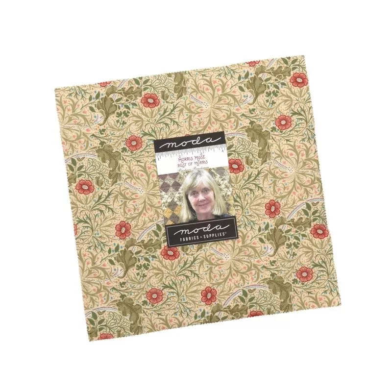 Morris Muse – Layer Cake (42 pcs) by Barbara Brackman for Moda