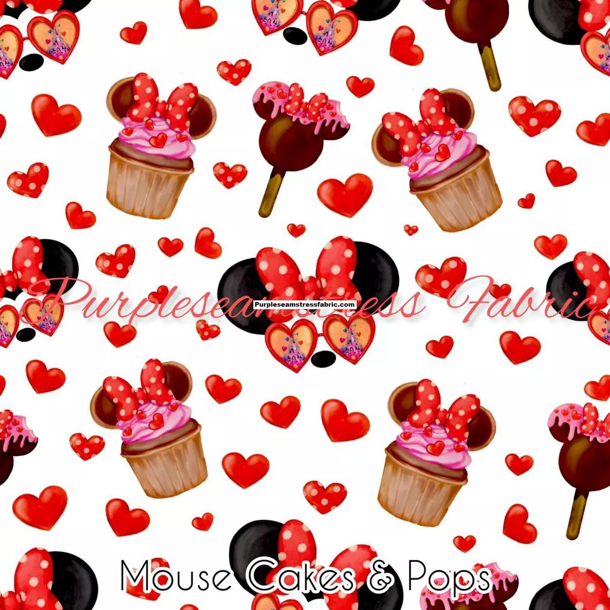 Mouse Cakes & Pops Valentines …