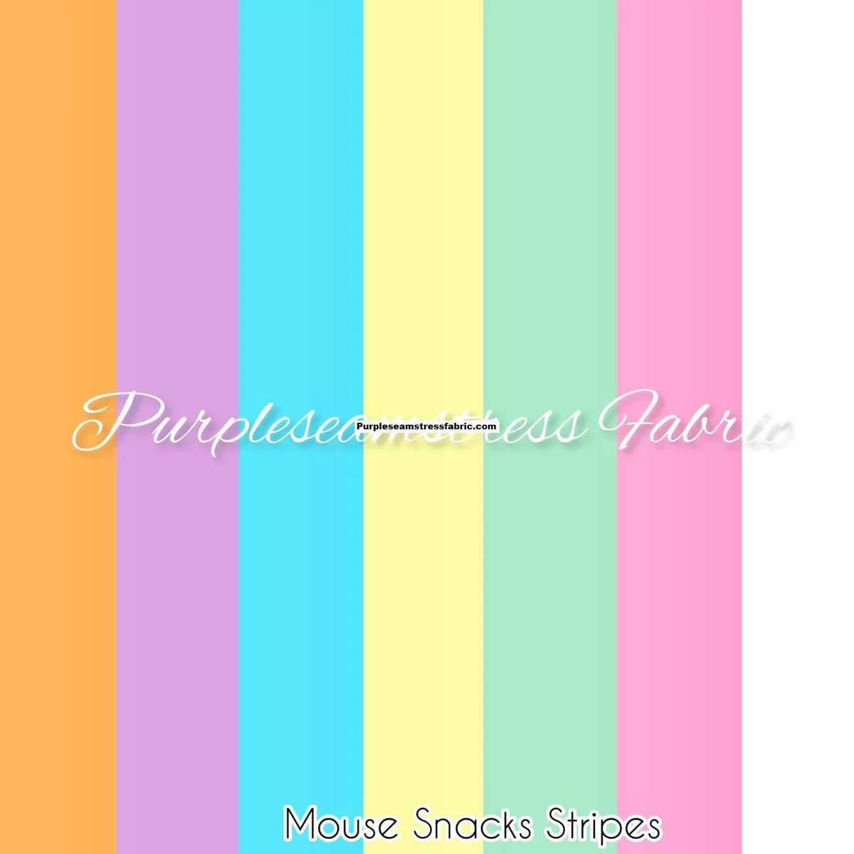 Mouse Snack StripesFabric