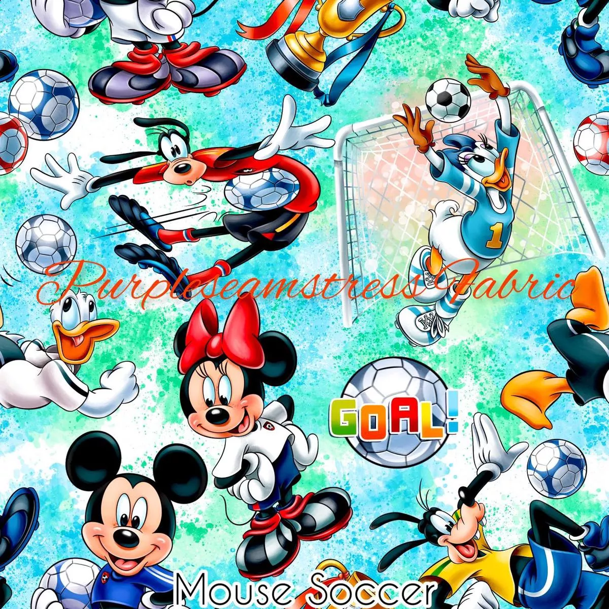 Mouse SoccerFabric