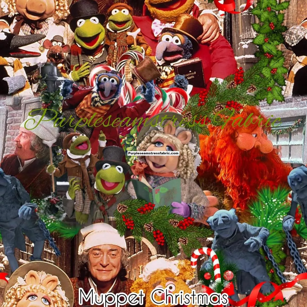 Muppet ChristmasFabric