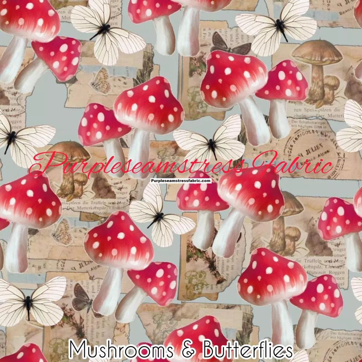 Mushrooms & ButterfliesFab…