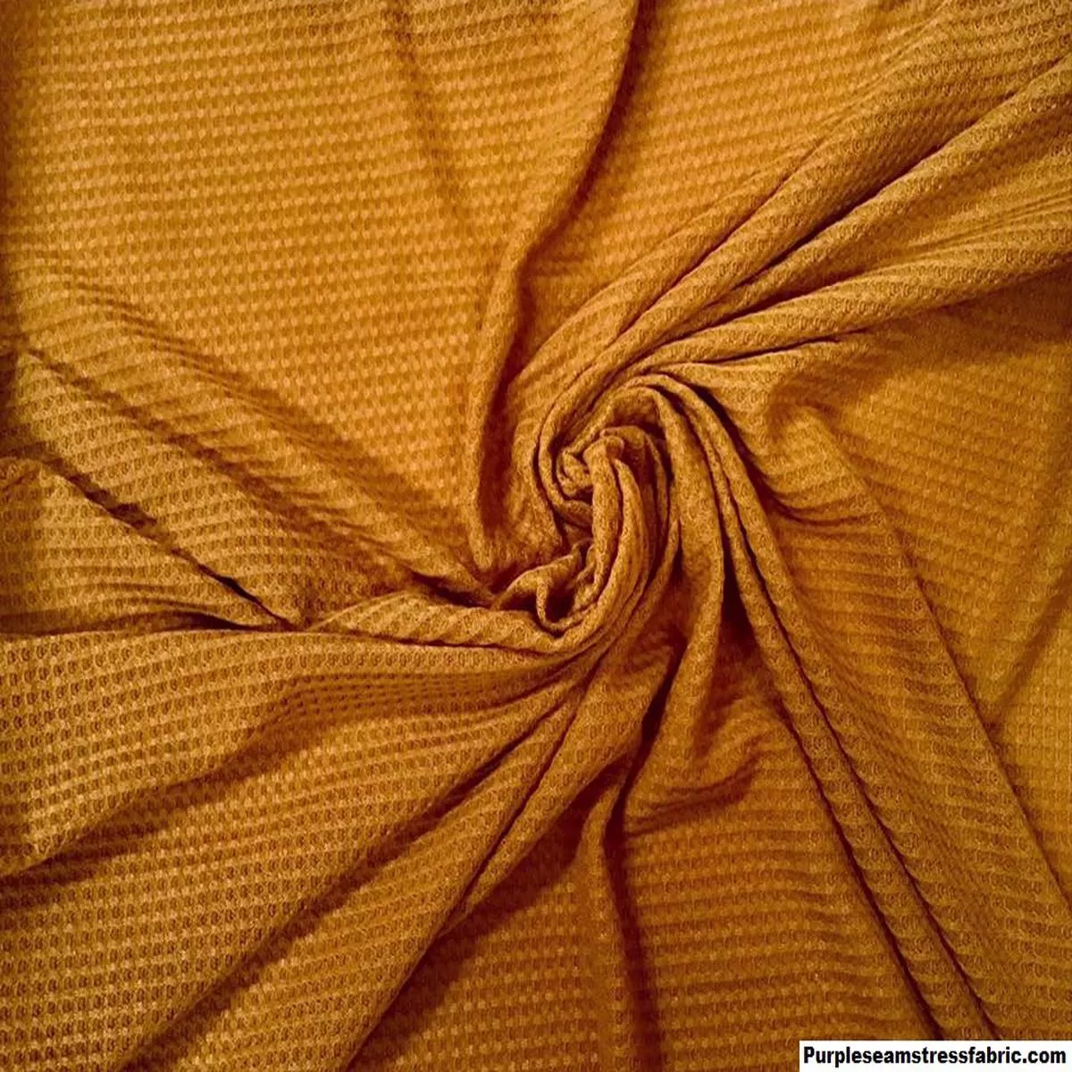 Mustard WaffleFabric