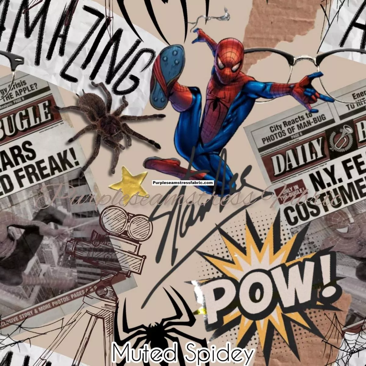 Muted SpideyFabric