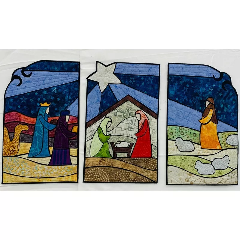 Nativity Panels Pattern
