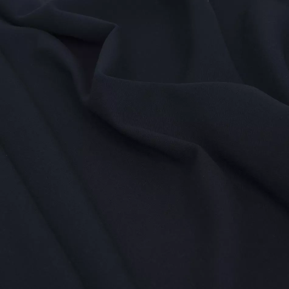 Navy Blue Stretch Double Weave 1613