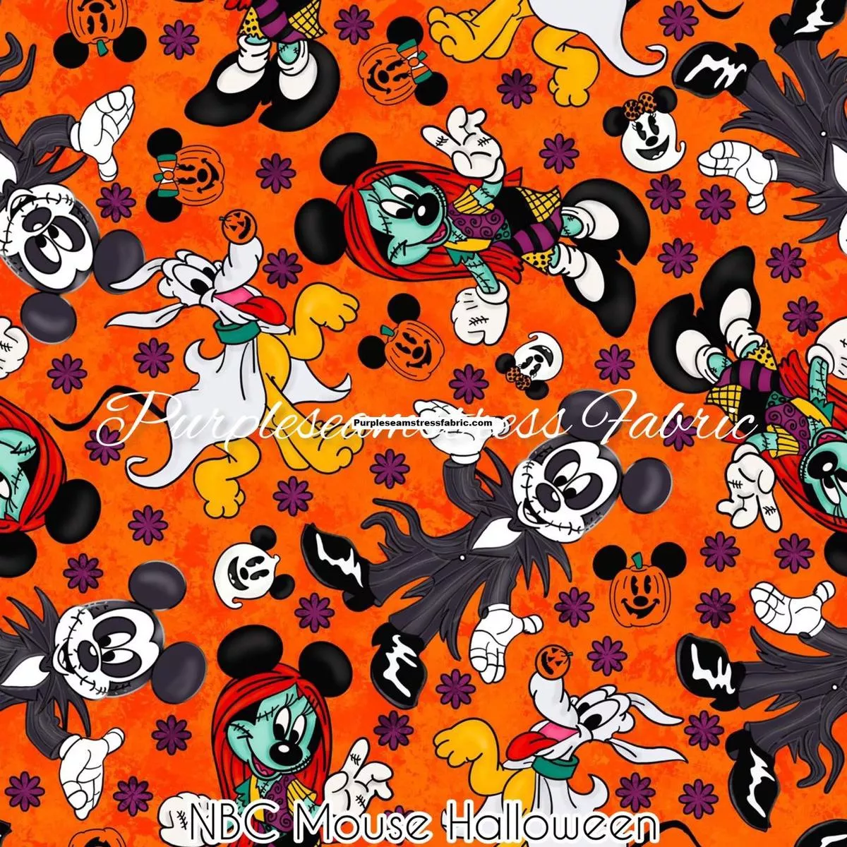 NBC Mouse HalloweenFabric