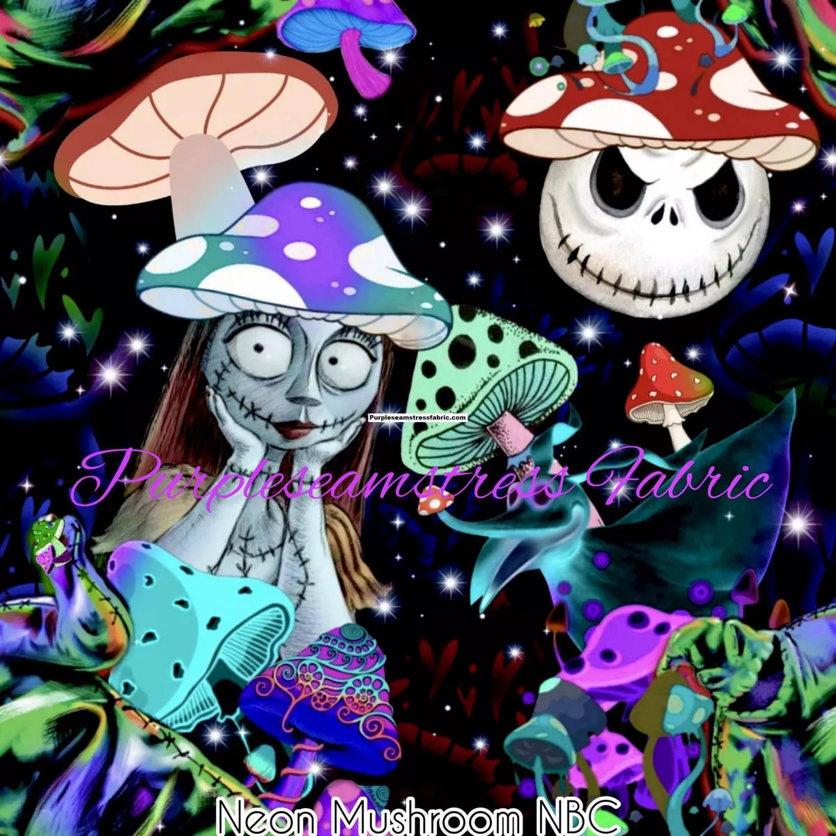 Neon Mushroom NBCFabric
