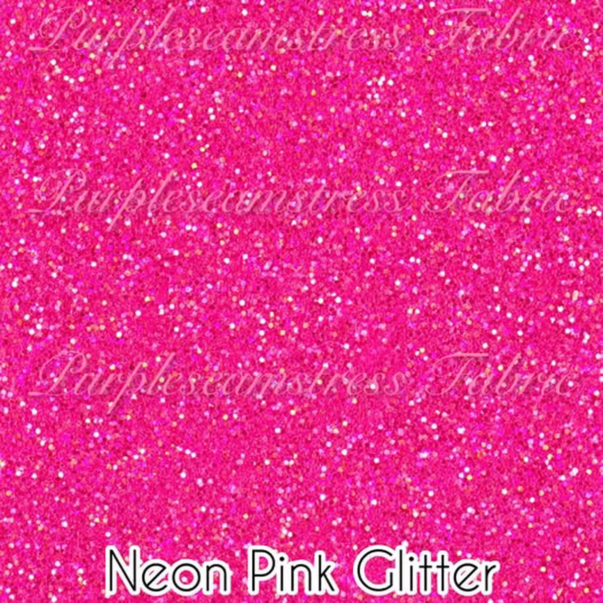 Neon Pink GlitterFabric