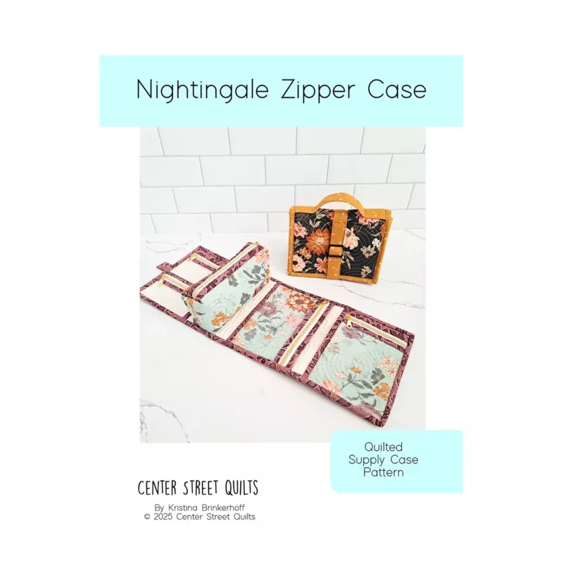Nightingale Zipper Case Pattern