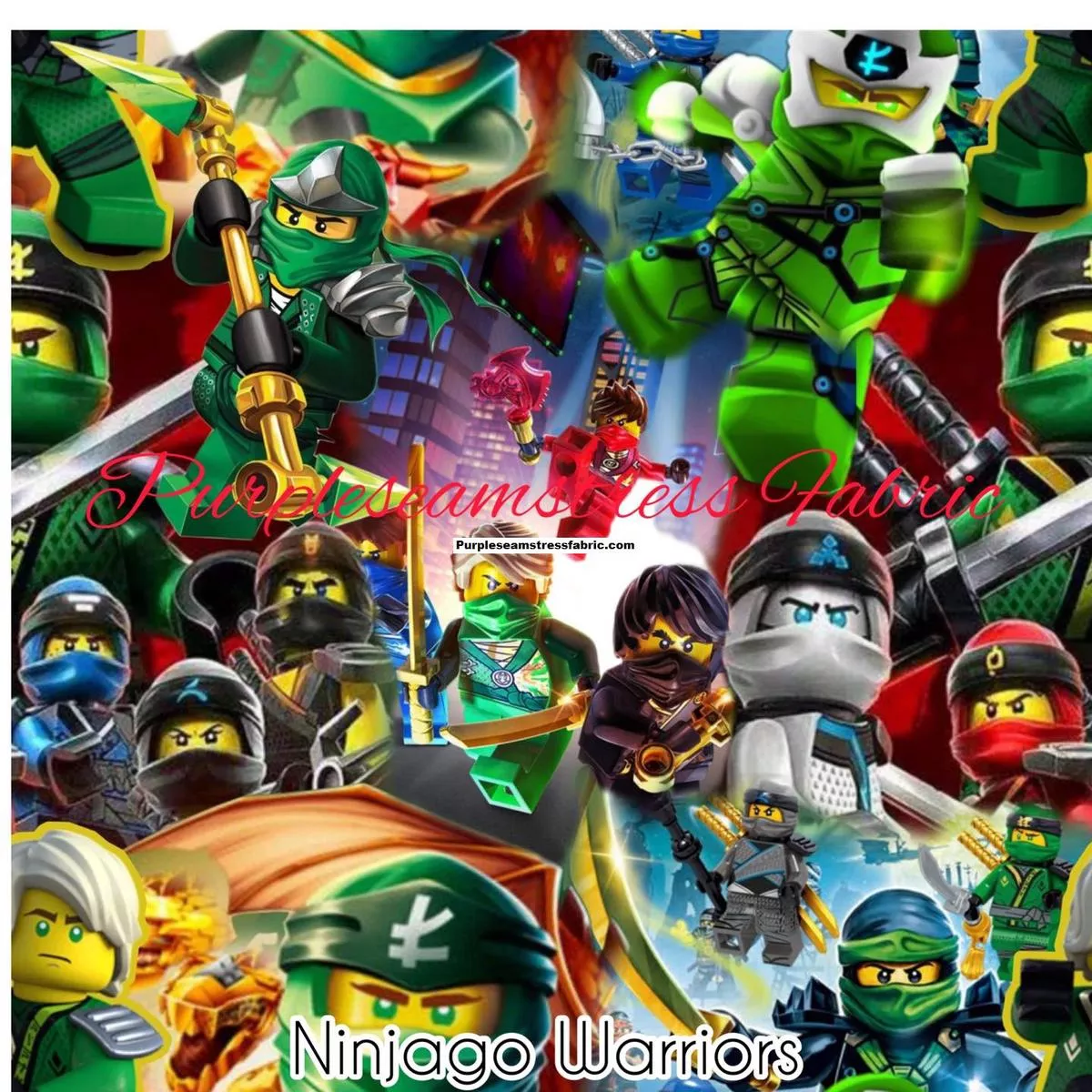 Ninjago WarriorsFabric