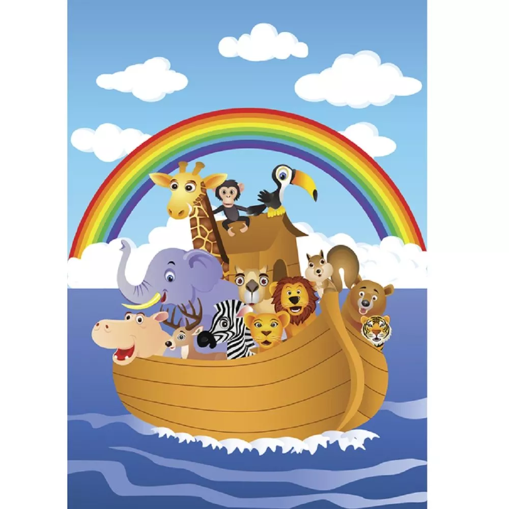 Noah’s Ark Fabric Panel – Multi