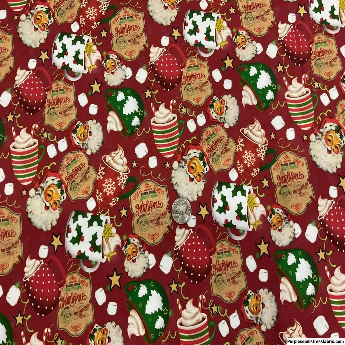 North Pole CocoaFabric