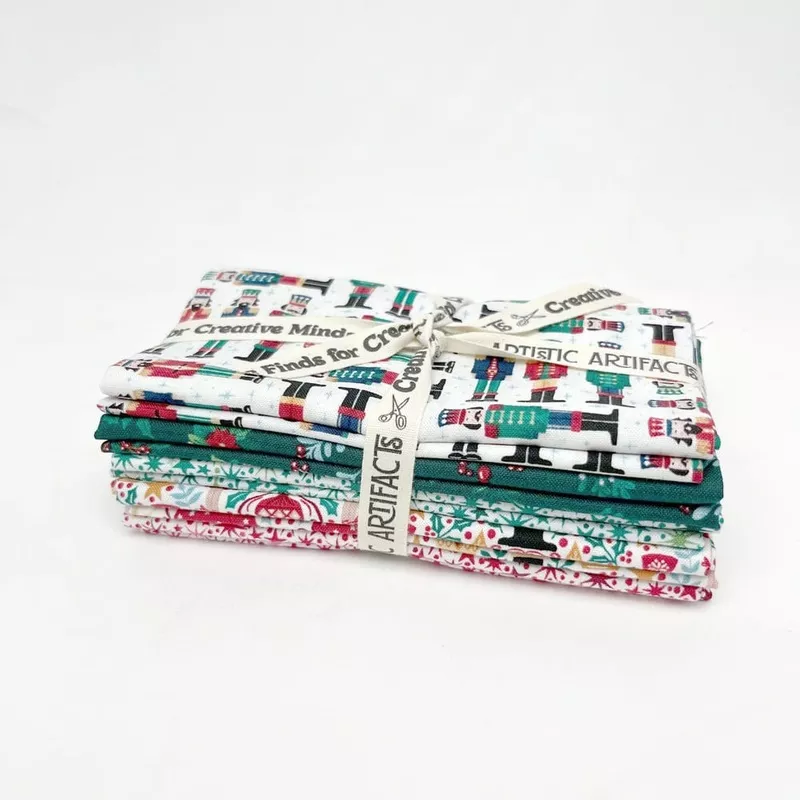 The Nutcracker by Makower UK – Fat Quarter Fabric Bundle 5pcs
