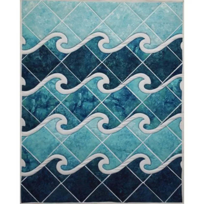 Ocean Waves Quilt Pattern