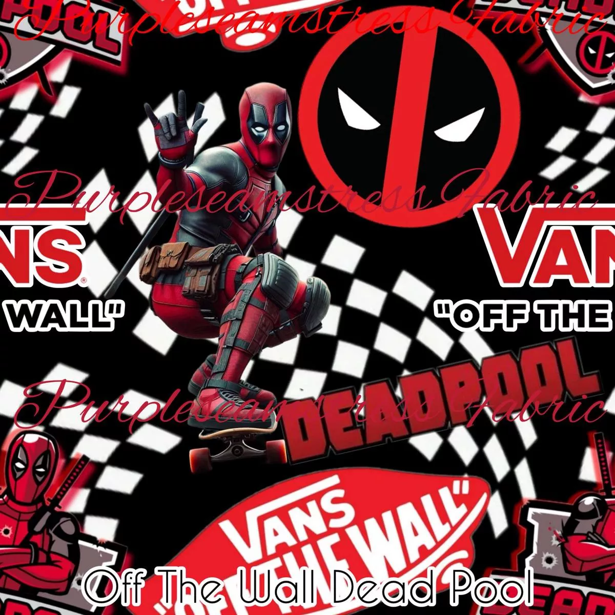 Off The Wall Dead PoolFabric
