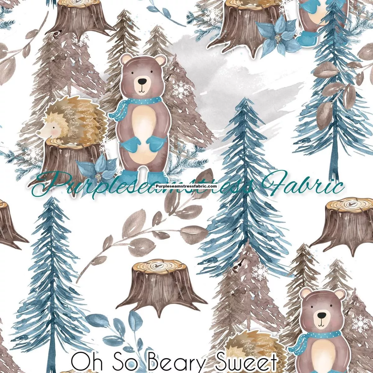 Oh So Beary SweetFabric