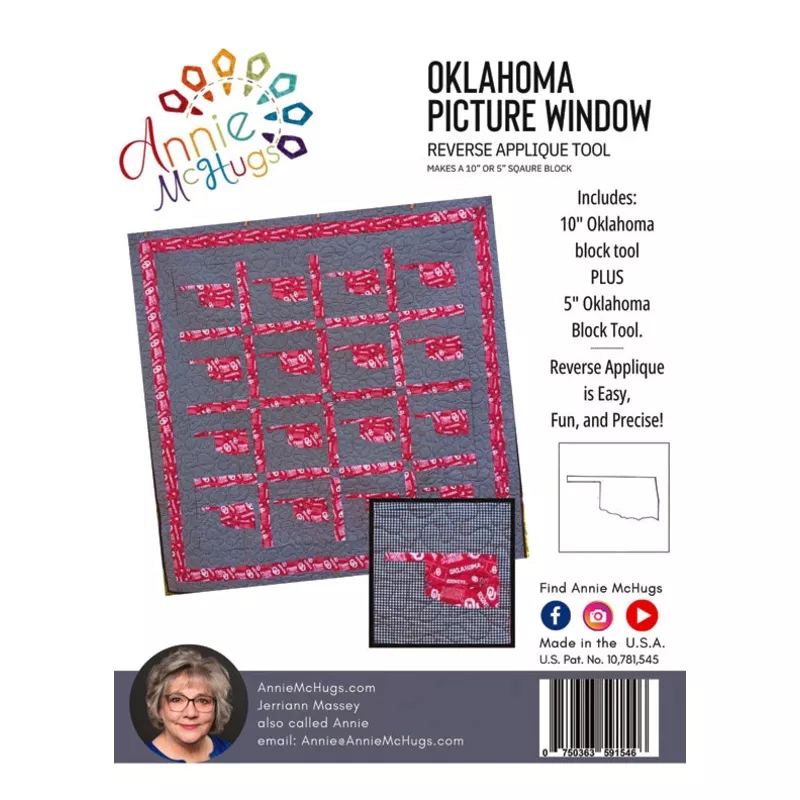 Oklahoma Picture Window Reverse Applique Tool